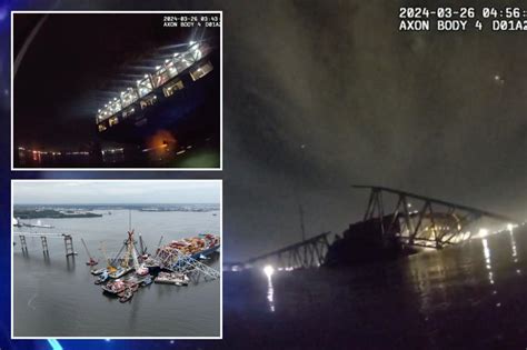 baltimore bridge collapse live feed
